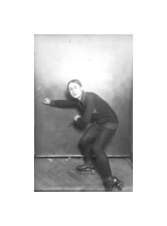 Jourde portait du patineur