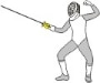 Figure de la Garde en Escrime