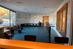 Intérieur club house SCUF 75017