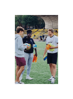 Sur le terrain SCUF Bonne humeur au stade Max Rousié