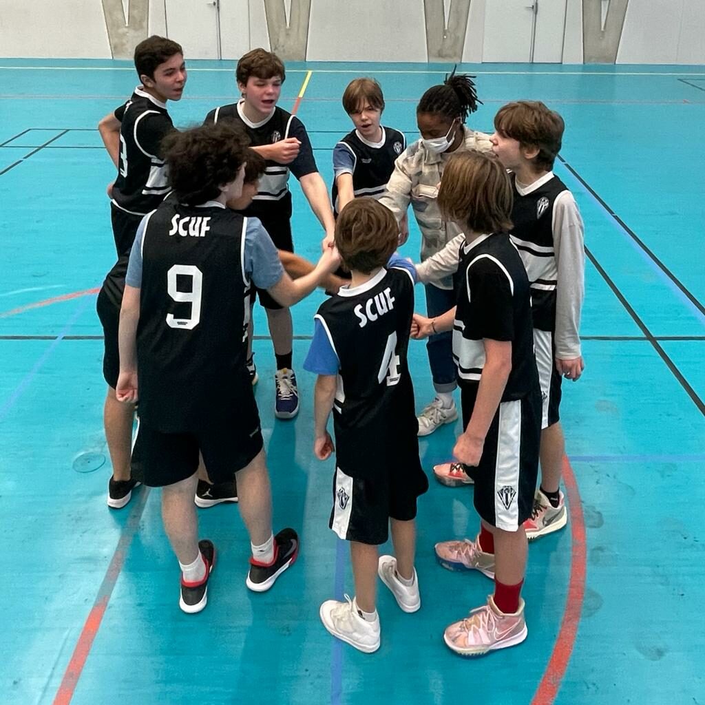 Motivation avant Match enfants Basket