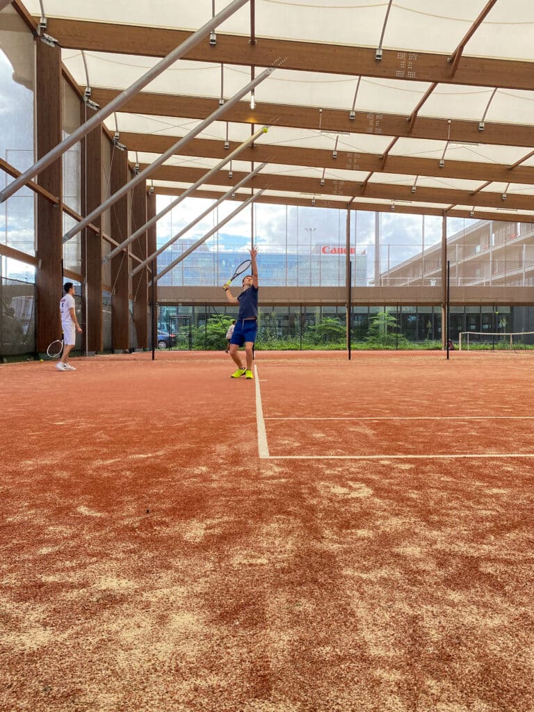 Tennis terrains couverts Max Rousié
