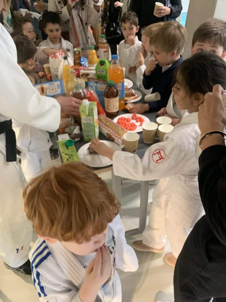 Goûter enfants judo SCUF