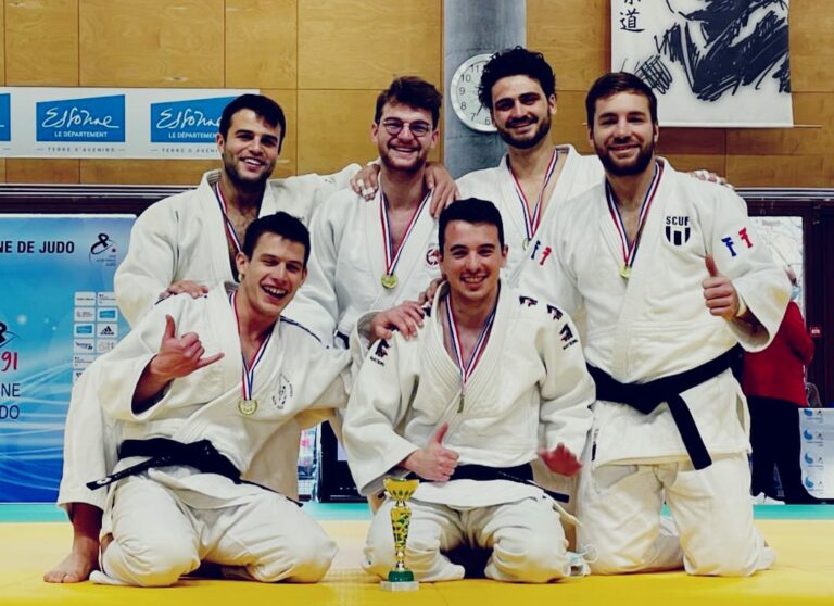 judo aux championnats de Paris seniors masculins