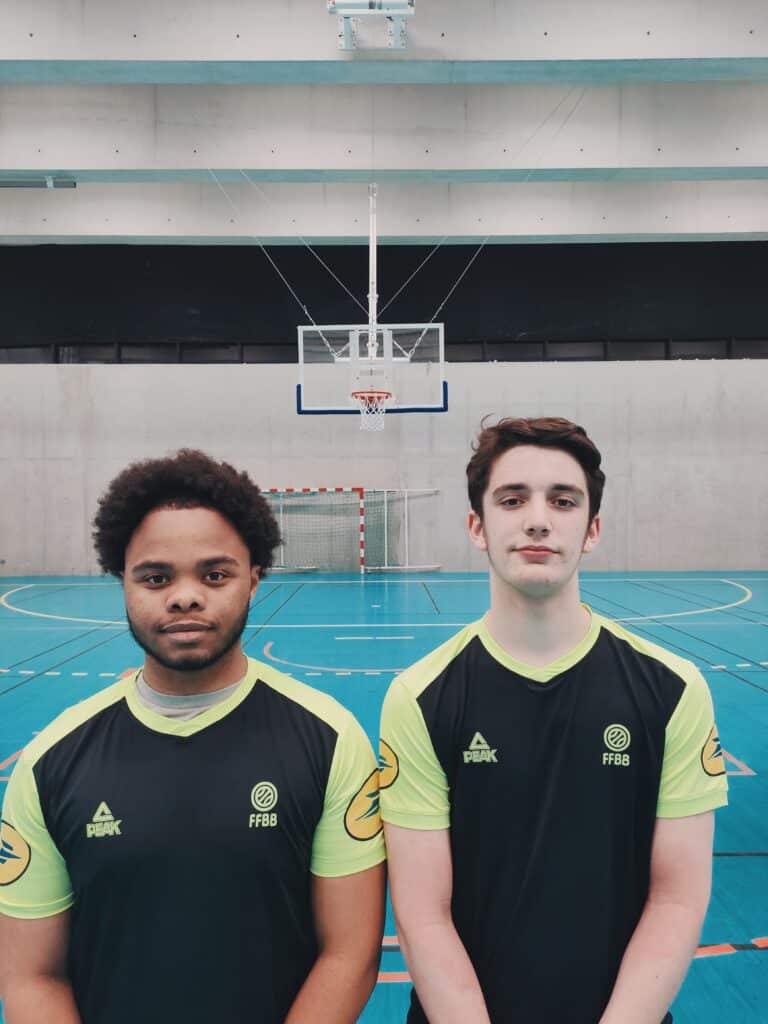 joueurs de Baskets SCUF