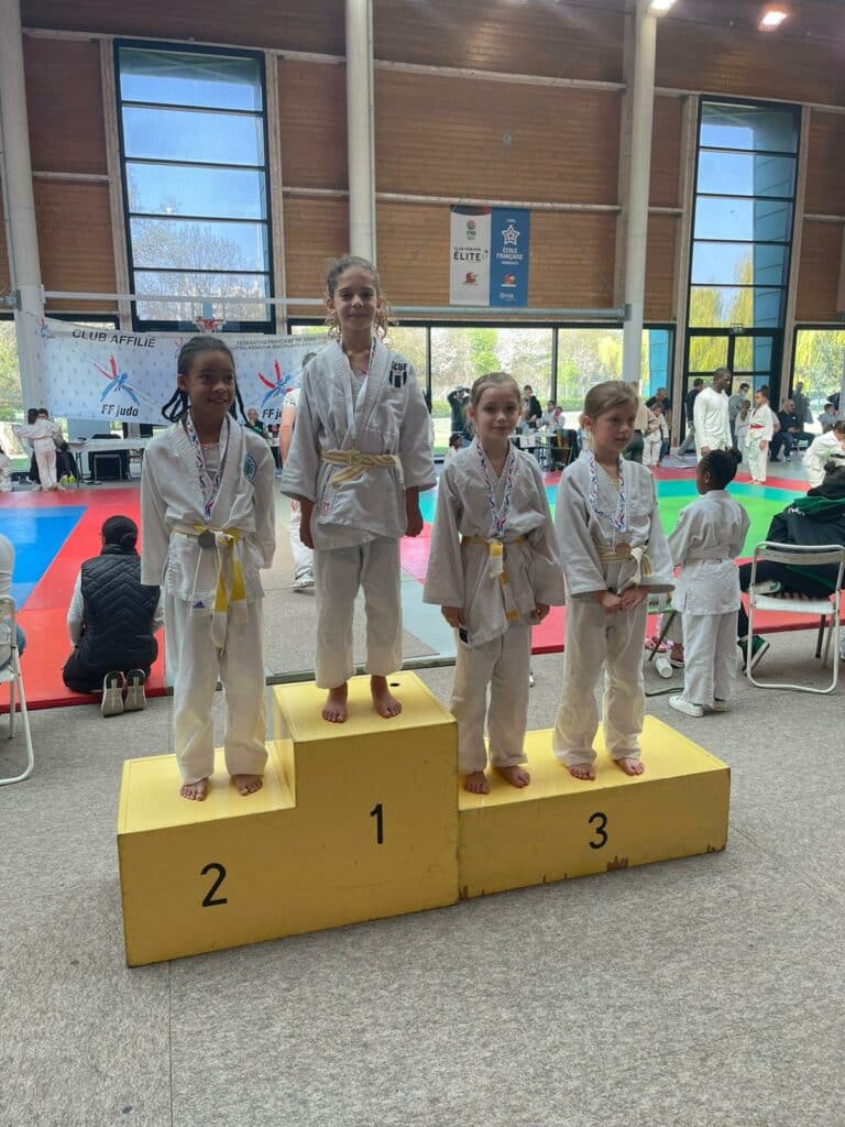 Podium Poussins Judo