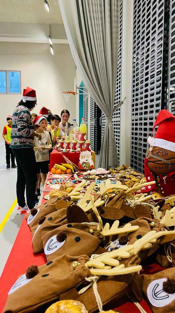 vie de la section sportive fête de Noel