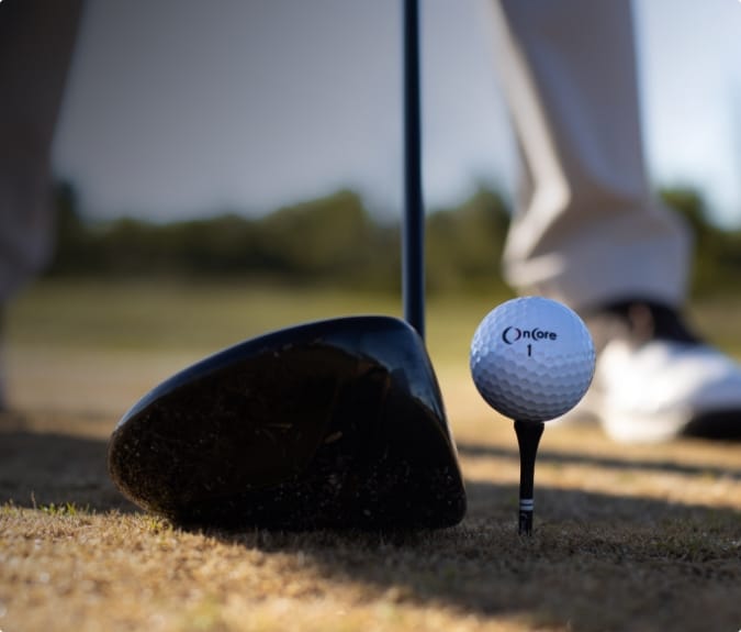 Driver et balle de Golf