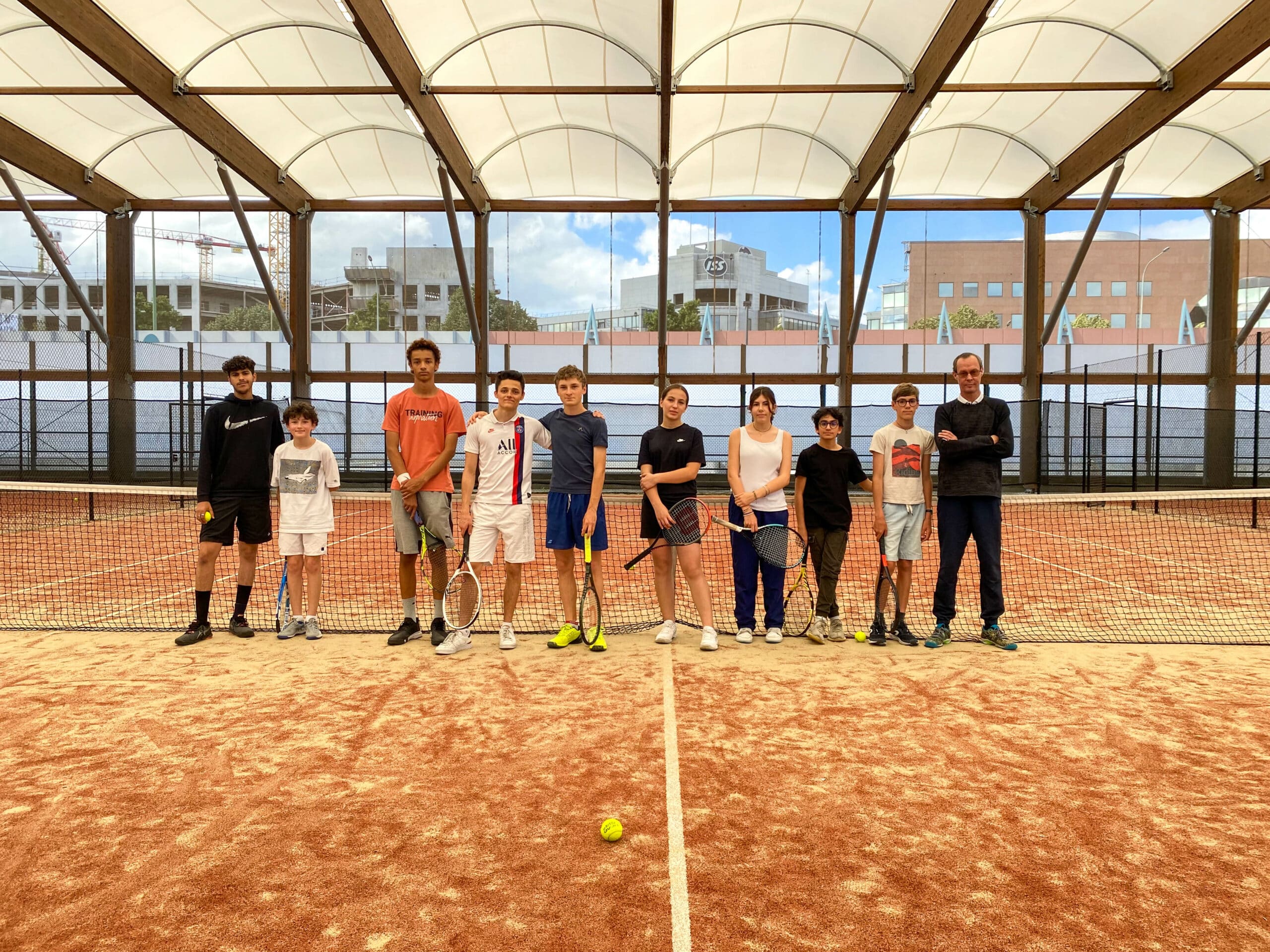 vie de la section tennis Scuf
