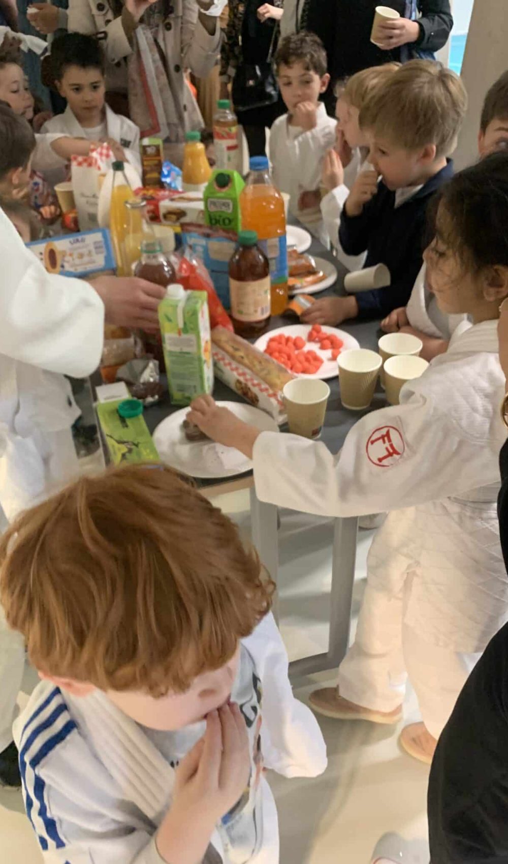 Goûter enfants judo SCUF