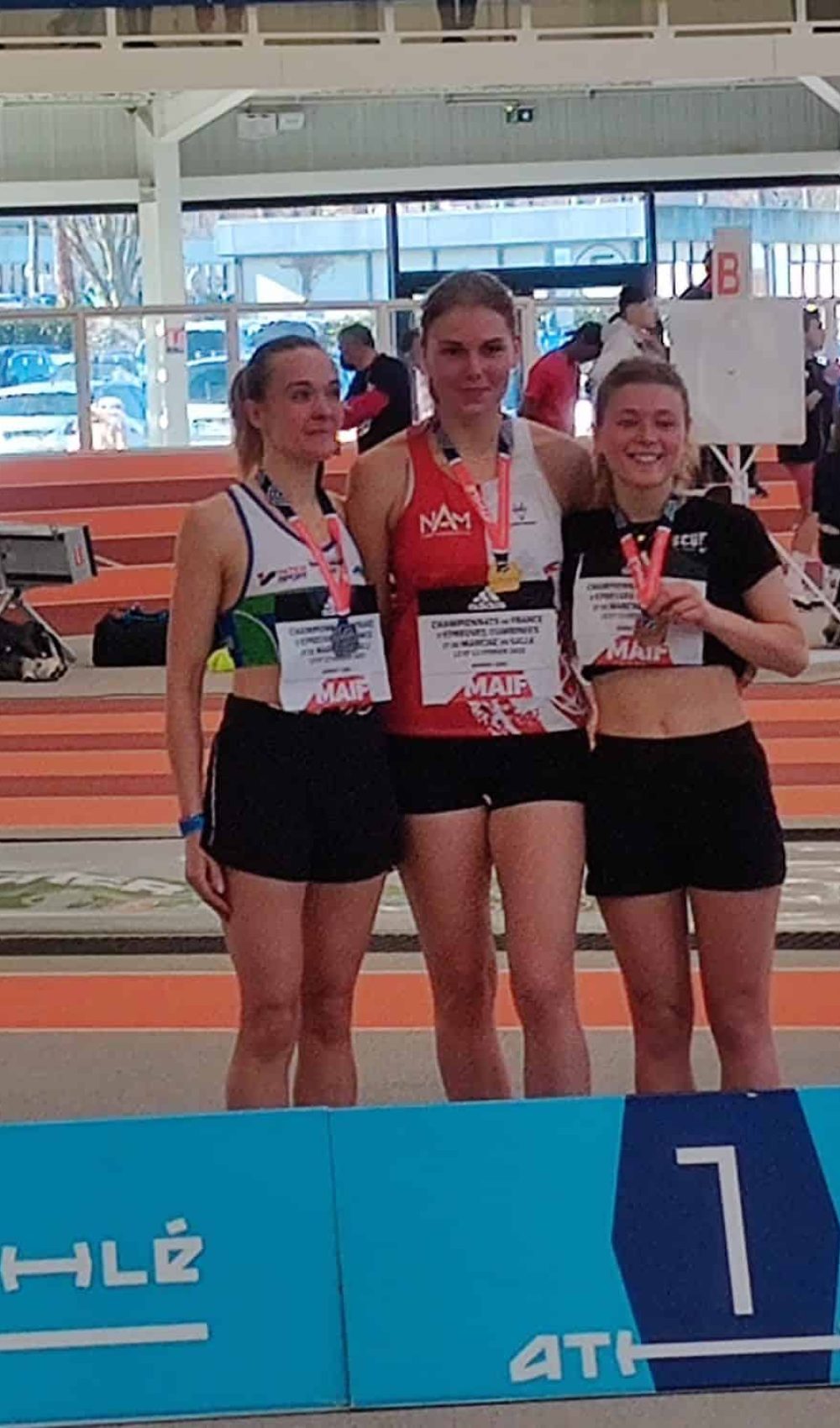 Podium Dorothée Delaunay 2022 SCUF