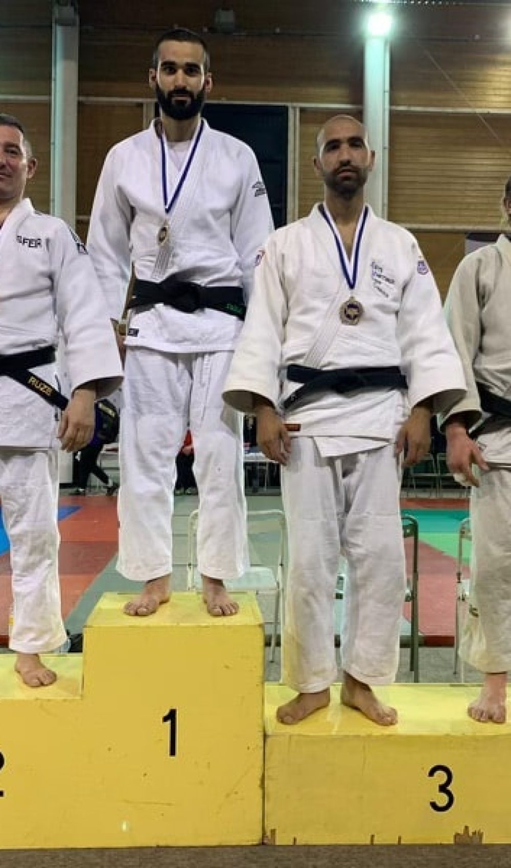 Podium Adultes Judo