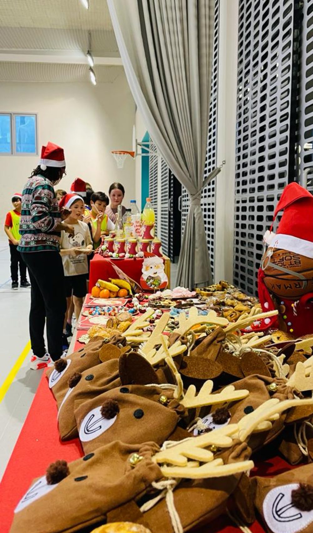 vie de la section sportive fête de Noel