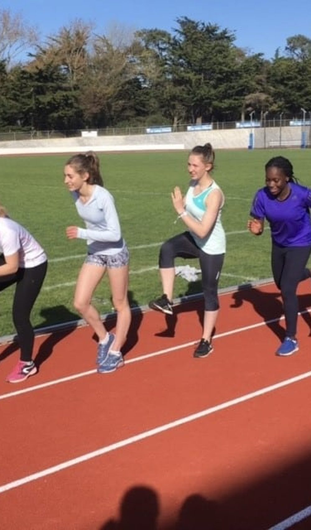Entrainement Athlétisme SCUF décomposition course